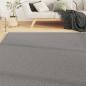 Preview: Teppich Shaggy Hochflor Grau 120x170 cm