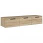 Preview: Wandschrank Sonoma-Eiche 102x30x20 cm Holzwerkstoff