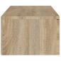 Preview: Wandschrank Sonoma-Eiche 102x30x20 cm Holzwerkstoff