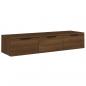 Preview: Wandschrank Braun Eichen-Optik 102x30x20 cm Holzwerkstoff