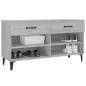 Preview: Schuhschrank Grau Sonoma 102x35x55 cm Holzwerkstoff