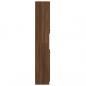 Preview: Badschrank Braun Eichen-Optik 32x34x188,5 cm Holzwerkstoff