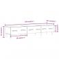 Preview: TV-Schrank Grau Sonoma 150x34,5x30 cm Holzwerkstoff