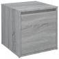 Preview: Schubladenbox Grau Sonoma 40,5x40x40 cm Holzwerkstoff