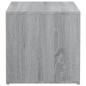 Preview: Schubladenbox Grau Sonoma 40,5x40x40 cm Holzwerkstoff