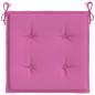 Preview: Gartenstuhl-Kissen 4 Stk. Rosa 50x50x3 cm Stoff