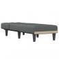 Preview: Chaiselongue Dunkelgrau Stoff