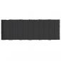 Preview: Sonnenliegen-Auflage Schwarz 180x60x3 cm Oxford-Gewebe