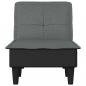 Preview: Chaiselongue Dunkelgrau Stoff