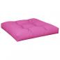 Preview: Palettenkissen Rosa 80x80x12 cm Stoff