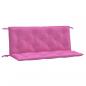 Preview: Gartenbank-Auflagen 2 Stk. Rosa 120x50x7 cm Stoff