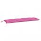 Preview: Gartenbank-Auflagen 2 Stk. Rosa 150x50x7 cm Stoff