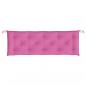 Preview: Gartenbank-Auflagen 2 Stk. Rosa 150x50x7 cm Stoff