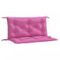 Preview: Gartenbank-Auflagen 2 Stk. Rosa 100x50x7 cm Stoff