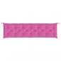 Preview: Gartenbank-Auflage Rosa 200x50x7 cm Stoff