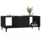 Preview: Couchtisch Schwarz 102x50x40 cm Holzwerkstoff