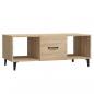 Preview: Couchtisch Sonoma-Eiche 102x50x40 cm Holzwerkstoff