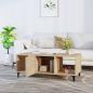 Preview: Couchtisch Sonoma-Eiche 102x50x40 cm Holzwerkstoff