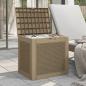 Preview: Gartenbox Hellbraun 55,5x43x53 cm Polypropylen