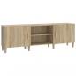 Preview: TV-Schrank Sonoma-Eiche 150x30x50 cm Holzwerkstoff