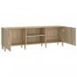 Preview: TV-Schrank Sonoma-Eiche 150x30x50 cm Holzwerkstoff