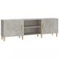 Preview: TV-Schrank Betongrau 150x30x50 cm Holzwerkstoff