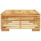 Preview: 2-tlg. Garten-Lounge-Set Massivholz Teak