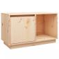 Preview: TV-Schrank 74x35x44 cm Massivholz Kiefer