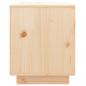 Preview: TV-Schrank 74x35x44 cm Massivholz Kiefer