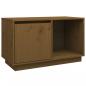 Preview: TV-Schrank Honigbraun 74x35x44 cm Massivholz Kiefer