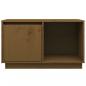 Preview: TV-Schrank Honigbraun 74x35x44 cm Massivholz Kiefer