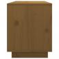 Preview: TV-Schrank Honigbraun 74x35x44 cm Massivholz Kiefer