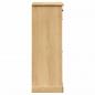 Preview: Schuhschrank VIGO 60x35x96 cm Massivholz Kiefer