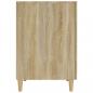 Preview: Schreibtisch Sonoma-Eiche 140x50x75 cm Holzwerkstoff