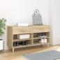 Preview: ARDEBO.de - Schuhschrank Sonoma-Eiche 102x35x55 cm Holzwerkstoff