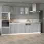 Preview: Unterschrank mit Schublade Grau Sonoma 80x46x81,5 cm