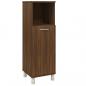 Preview: Badschrank Braun Eichen-Optik 30x30x95 cm Holzwerkstoff