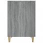 Preview: Schreibtisch Grau Sonoma 140x50x75 cm Holzwerkstoff