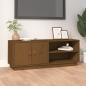 Preview: ARDEBO.de - TV-Schrank Honigbraun 105x34x40 cm Massivholz Kiefer