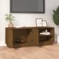 Preview: TV-Schrank Honigbraun 105x34x40 cm Massivholz Kiefer