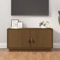 Preview: ARDEBO.de - TV-Schrank Honigbraun 80x34x40 cm Massivholz Kiefer