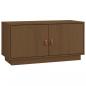 Preview: TV-Schrank Honigbraun 80x34x40 cm Massivholz Kiefer