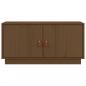 Preview: TV-Schrank Honigbraun 80x34x40 cm Massivholz Kiefer