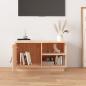 Preview: TV-Schrank 70x34x40 cm Massivholz Kiefer