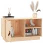 Preview: TV-Schrank 70x34x40 cm Massivholz Kiefer