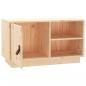 Preview: TV-Schrank 70x34x40 cm Massivholz Kiefer