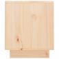 Preview: TV-Schrank 70x34x40 cm Massivholz Kiefer