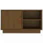 Preview: TV-Schrank Honigbraun 70x34x40 cm Massivholz Kiefer