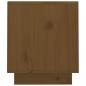 Preview: TV-Schrank Honigbraun 70x34x40 cm Massivholz Kiefer