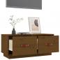 Preview: TV-Schrank Honigbraun 80x34x35 cm Massivholz Kiefer